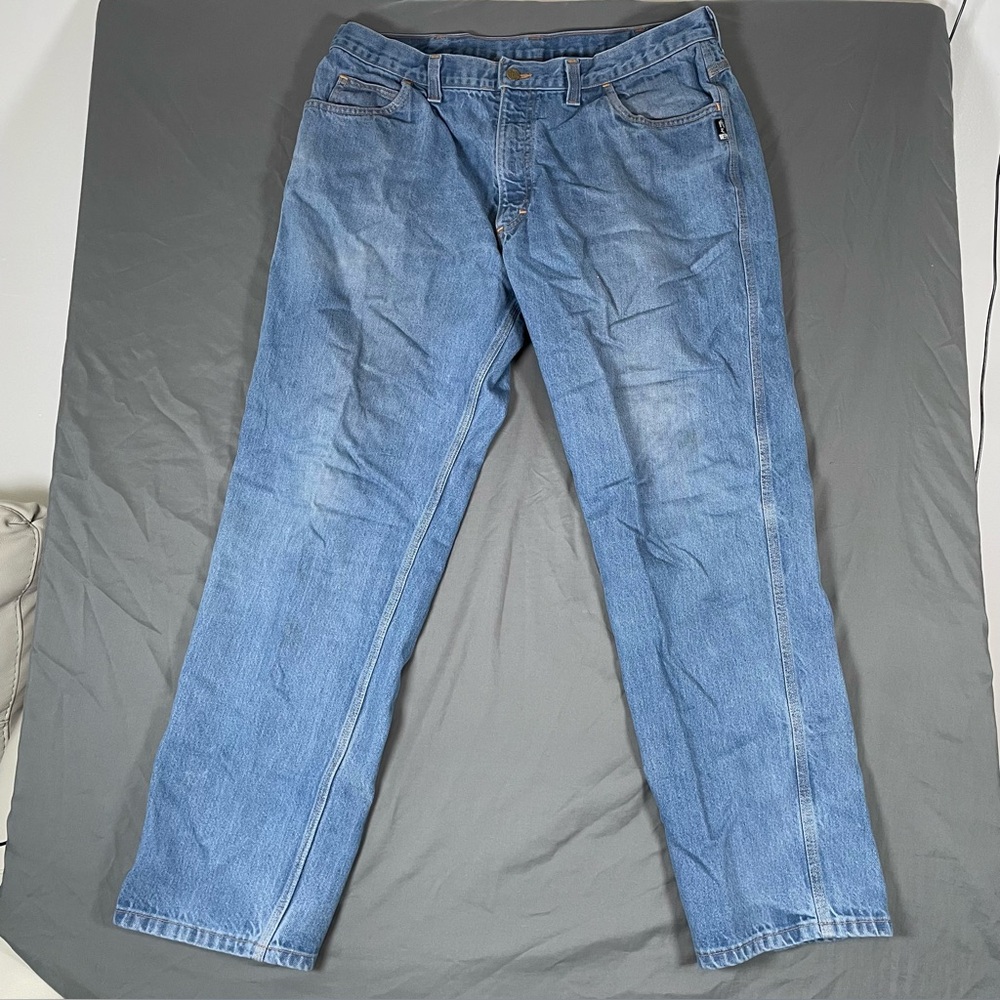 Riverside Flame Resistant Jeans Men’s 38/32 Protective Apparel Blue Workwear